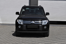 Mitsubishi Pajero Wagon IV 2006–2021 Sprednji zaščitni lok ST008 Black (nerjaveče jeklo) fotografija 1