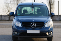 Mercedes Citan 2013–2021 Sprednji zaščitni lok ST008 Black (nerjaveče jeklo) fotografija 3