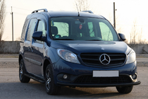Mercedes Citan 2013–2021 Sprednji zaščitni lok ST008 Black (nerjaveče jeklo) fotografija 4