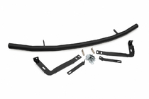 Mercedes Sprinter W907/W910 2018– Sprednji zaščitni lok ST008 Black (nerjaveče jeklo) fotografija 3