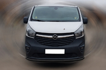 Renault Trafic 2015– Sprednji zaščitni lok ST008 Black (nerjavno jeklo) fotografija 1