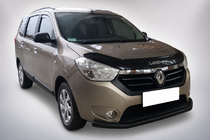 Renault Lodgy 2013–2022 Sprednji zaščitni lok ST008 Black (nerjavno jeklo) fotografija 2