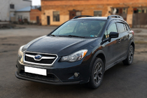 Subaru XV 2011–2017 Sprednji zaščitni lok ST008 Black (nerjavno jeklo) fotografija 3