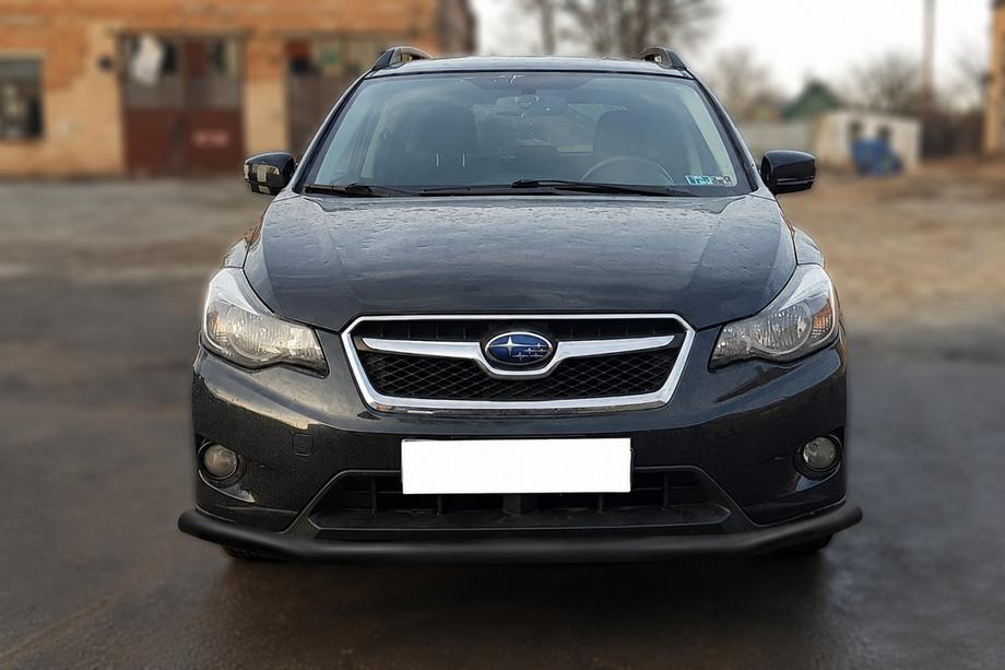 Subaru XV 2011–2017 Sprednji zaščitni lok ST008 Black (nerjavno jeklo) Image