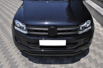 Volkswagen Amarok 2010–2022 Sprednji zaščitni lok ST008 Black (nerjavno jeklo) fotografija 2