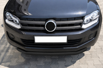 Volkswagen Amarok 2010–2022 Sprednji zaščitni lok ST008 Black (nerjavno jeklo) fotografija 4