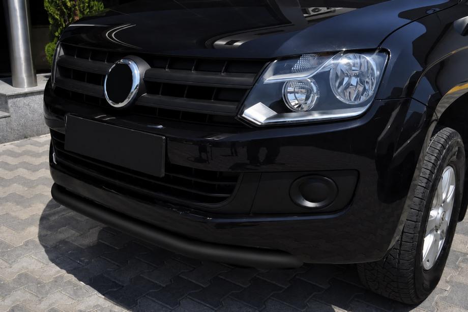 Volkswagen Amarok 2010–2022 Sprednji zaščitni lok ST008 Black (nerjavno jeklo) Image