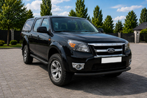 Ford Ranger 2007–2011 Sprednji zaščitni lok ST008 Black (nerjavno jeklo) fotografija 3
