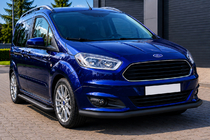 Ford Courier 2014–2023 Sprednji zaščitni lok ST008 Black (nerjavno jeklo) fotografija 1