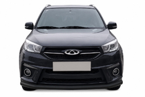Chery Tiggo 3 2005– Sprednji zaščitni lok ST008 Black (nerjavno jeklo) fotografija 1