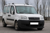 Fiat Doblo I 2001–2005 Sprednji zaščitni lok ST008 Black (nerjavno jeklo) fotografija 3