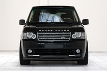 Range Rover III L322 2002–2012 Sprednji zaščitni lok ST008 Black (nerjavno jeklo) fotografija 1