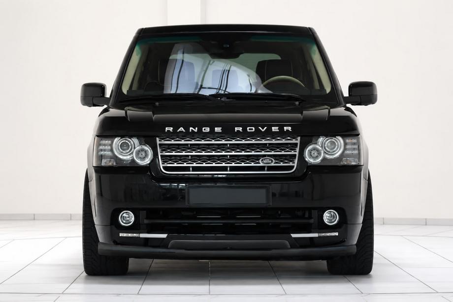 Range Rover III L322 2002–2012 Sprednji zaščitni lok ST008 Black (nerjavno jeklo) Image