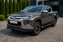 Fiat Fullback 2016– Sprednji zaščitni lok ST008 Black (nerjavno jeklo) fotografija 2