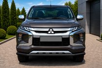 Fiat Fullback 2016– Sprednji zaščitni lok ST008 Black (nerjavno jeklo) fotografija 1
