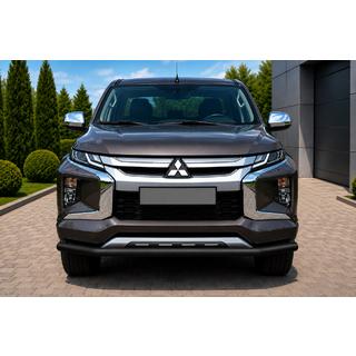 Sprednji zaščitni lok ST008 Black (nerjavno jeklo) fotografija 1