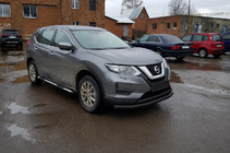 Nissan X-trail T32/Rogue 2014–2021 Sprednji zaščitni lok ST008 Black (nerjavno jeklo) fotografija 4
