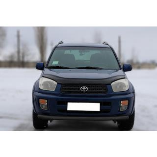 Sprednji zaščitni lok ST008 Black (nerjavno jeklo) Toyota Rav 4 2001–2005 fotografija 1