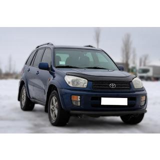 Sprednji zaščitni lok ST008 Black (nerjavno jeklo) Toyota Rav 4 2001–2005 fotografija 2
