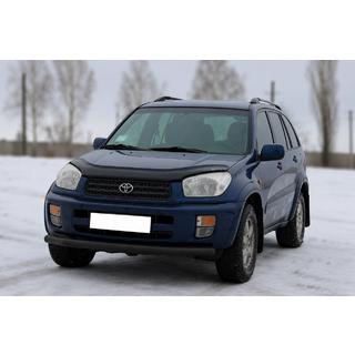 Sprednji zaščitni lok ST008 Black (nerjavno jeklo) Toyota Rav 4 2001–2005 fotografija 3