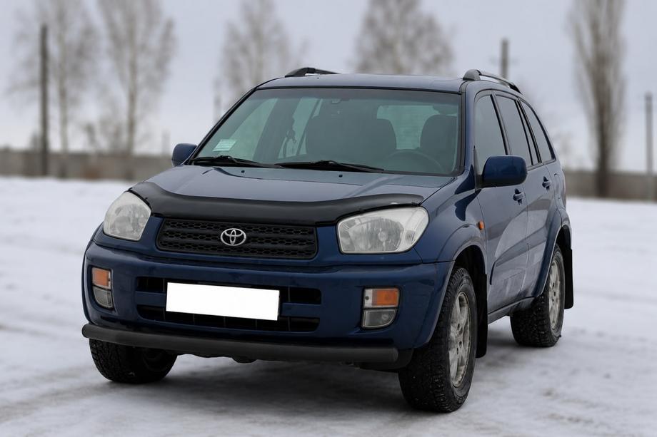 Toyota Rav 4 2001–2005 Sprednji zaščitni lok ST008 Black (nerjavno jeklo) Fotografija 3
