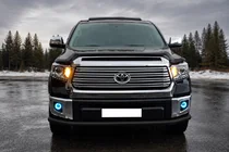 Toyota Tundra 2007–2021 Sprednji zaščitni lok ST008 Black (nerjavno jeklo) fotografija 1
