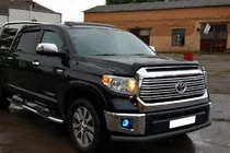 Toyota Tundra 2007–2021 Sprednji zaščitni lok ST008 Black (nerjavno jeklo) fotografija 3