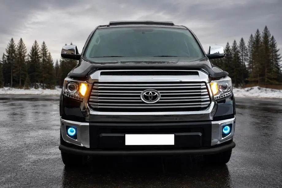 Toyota Tundra 2007–2021 Sprednji zaščitni lok ST008 Black (nerjavno jeklo) Image