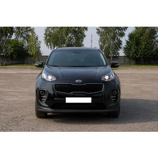 Sprednji zaščitni lok ST008 Black (nerjavno jeklo) Kia Sportage 2015–2021 fotografija 3
