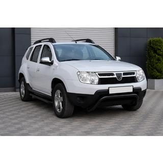 Sprednji zaščitni lok ST011 Black (nerjavno jeklo) Dacia Duster 2008–2018 fotografija 3