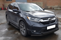 Honda CRV 2017–2022 Sprednji zaščitni lok ST014 Black (2016-2019, nerjaveče jeklo) fotografija 2