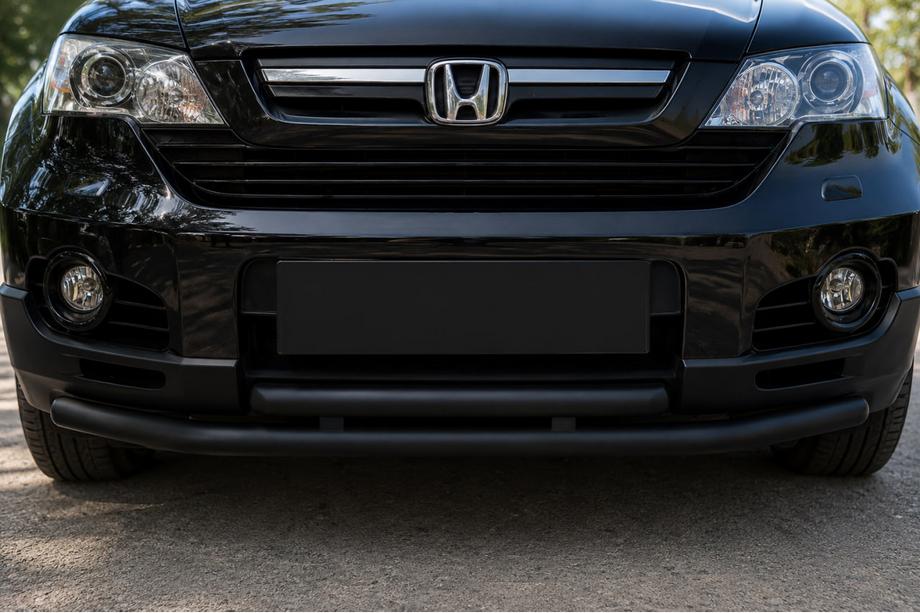 Honda CRV 2007–2011 Sprednji zaščitni lok ST014 Black (nerjaveče jeklo) Image