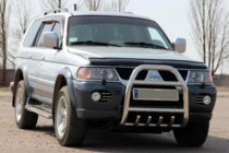 Mitsubishi Pajero Sport 1996–2007 Kenguru zaščitni lok QT007 (nerjaveče jeklo) fotografija 2