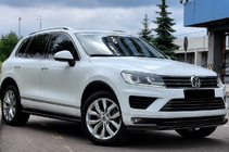 Volkswagen Touareg 2010–2018 Sprednji zaščitni lok ST014 Black (nerjavno jeklo) fotografija 1