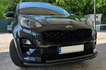 Kia Sportage 2015–2021 Sprednji zaščitni lok ST014 Black (nerjavno jeklo) fotografija 1