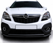 Opel Mokka 2012–2021 Sprednji zaščitni lok ST014 Black (nerjavno jeklo) fotografija 1