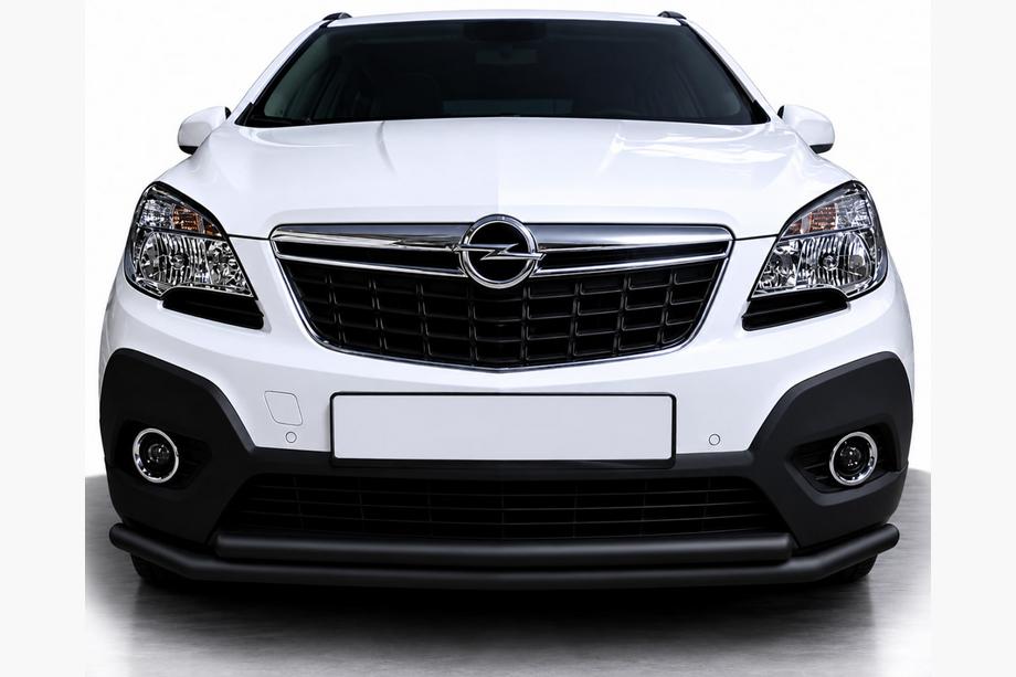 Opel Mokka 2012–2021 Sprednji zaščitni lok ST014 Black (nerjavno jeklo) Image
