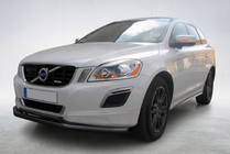 Volvo XC60 2009–2017 Sprednji zaščitni lok ST014 Black (nerjavno jeklo) fotografija 1