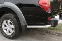 Mitsubishi L200 2006–2015 Zadnji vogali AK003 (2 kos, nerjavno jeklo) fotografija 2