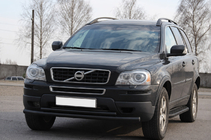 Volvo XC90 2002–2014 Sprednji zaščitni lok ST014 Black (nerjavno jeklo) fotografija 2