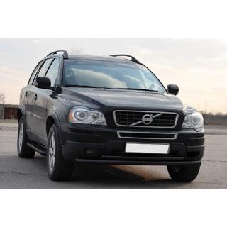 Sprednji zaščitni lok ST014 Black (nerjavno jeklo) Volvo XC90 2002–2014 fotografija 3