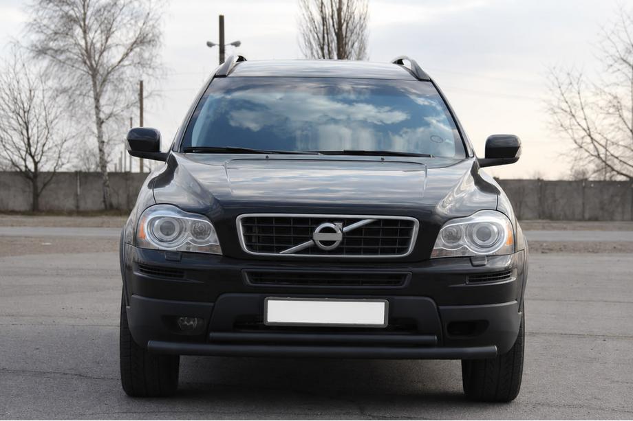 Volvo XC90 2002–2014 Sprednji zaščitni lok ST014 Black (nerjavno jeklo) Image