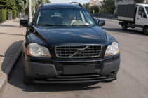 Volvo XC90 2002–2014 Sprednja zaščita ST014-2 Black (nerjavno jeklo) fotografija 2