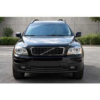 Sprednja zaščita ST014-2 Black (nerjavno jeklo) Volvo XC90 2002–2014 fotografija 1