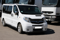 Nissan Primastar 2002–2014 Sprednji zaščitni lok ST014/2 Black (nerjavno jeklo) fotografija 2