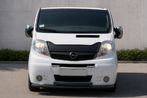 Opel Vivaro 2001–2015 Sprednji zaščitni lok ST014/2 Black (nerjavno jeklo) fotografija 1