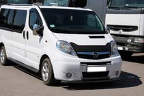 Renault Trafic 2001–2015 Sprednji zaščitni lok ST014/2 Black (nerjavno jeklo) fotografija 2