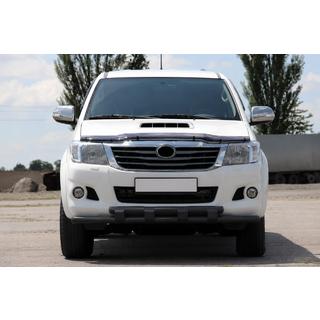 Sprednji zaščitni lok ST015 Black (nerjavno jeklo) Toyota Hilux 2006–2015 fotografija 1