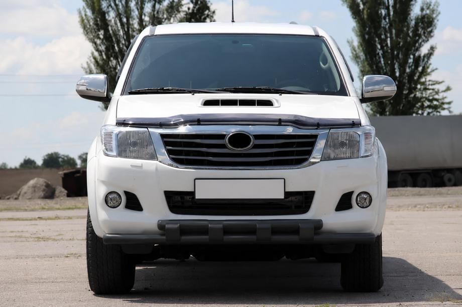 Toyota Hilux 2006–2015 Sprednji zaščitni lok ST015 Black (nerjavno jeklo) Image