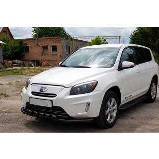 Sprednji zaščitni lok ST015 Black (nerjavno jeklo) Toyota Rav 4 2006–2013 fotografija 3